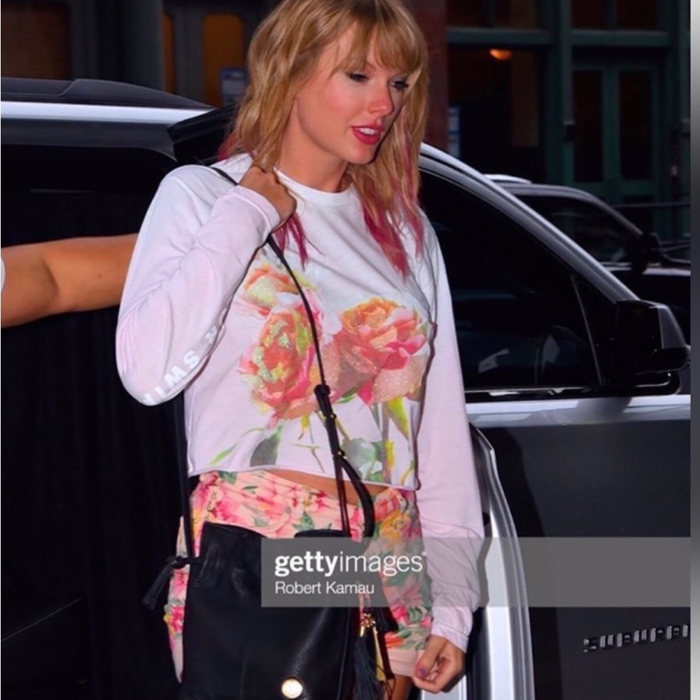 TAYLOR SWIFT LOVER ERA Cornelia street crop top